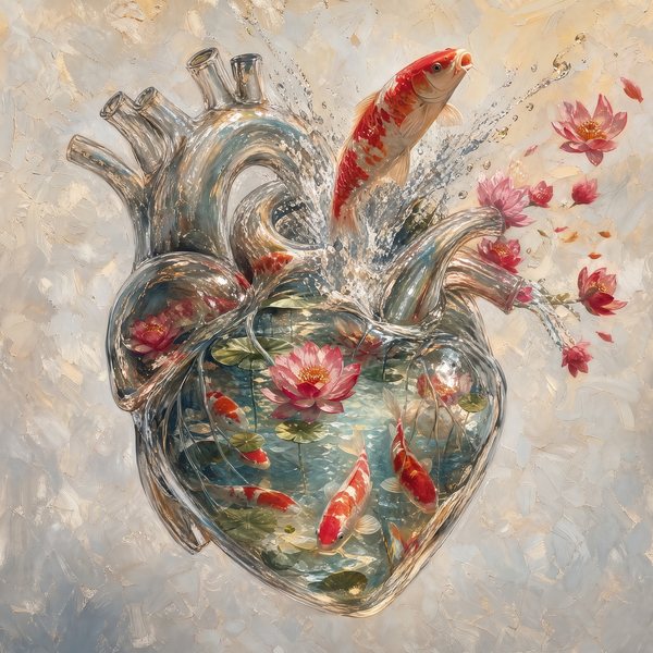 Cor Vitreum, Medsan : le cœur